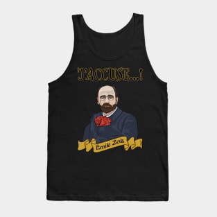 Emile Zola Accuses Tank Top